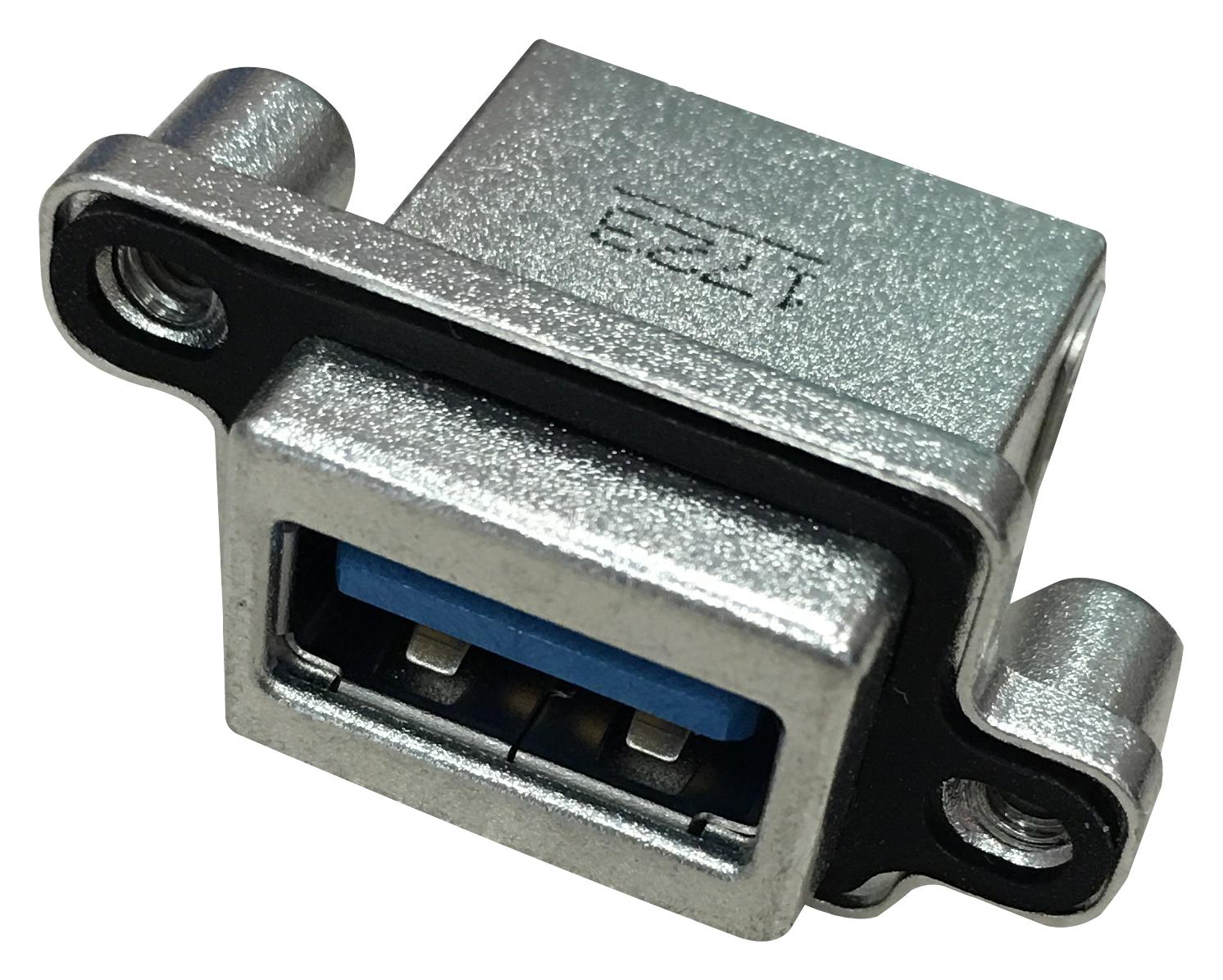 MUSBR-3193-M0 SEALED USB, 3.0 TYPE A, RECEPTACLE, IP67 AMPHENOL ICC