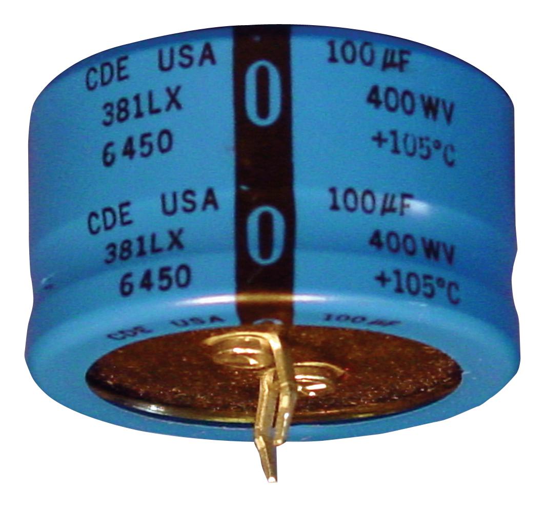 381LX222M200A052 CAP, 2200µF, 200V, ALU ELEC, SNAP-IN CORNELL DUBILIER