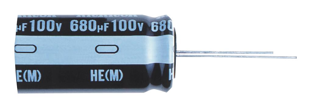 UHE1H101MPD1TD CAP, 100µF, 50V, 20% NICHICON