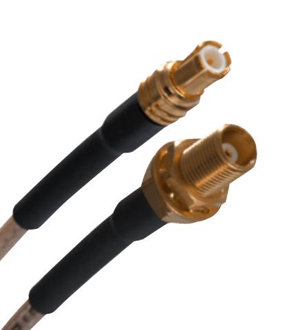 415-0016-MM150 RF CABLE ASSY, MCX PLUG- JACK, 150MM JOHNSON - CINCH CONNECTIVITY