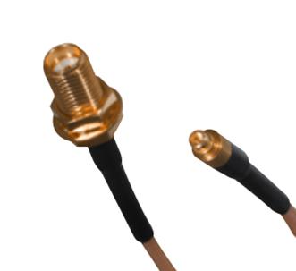 415-0071-MM150 RF CABLE ASSY, SMA JACK-MMCX PLUG, 150MM JOHNSON - CINCH CONNECTIVITY