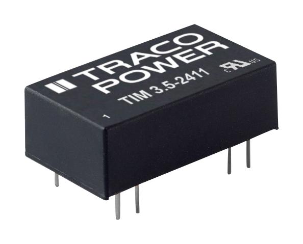 TIM 3.5-4823 DC-DC CONVERTER, MEDICAL, 2 O/P, 3.5W TRACO POWER
