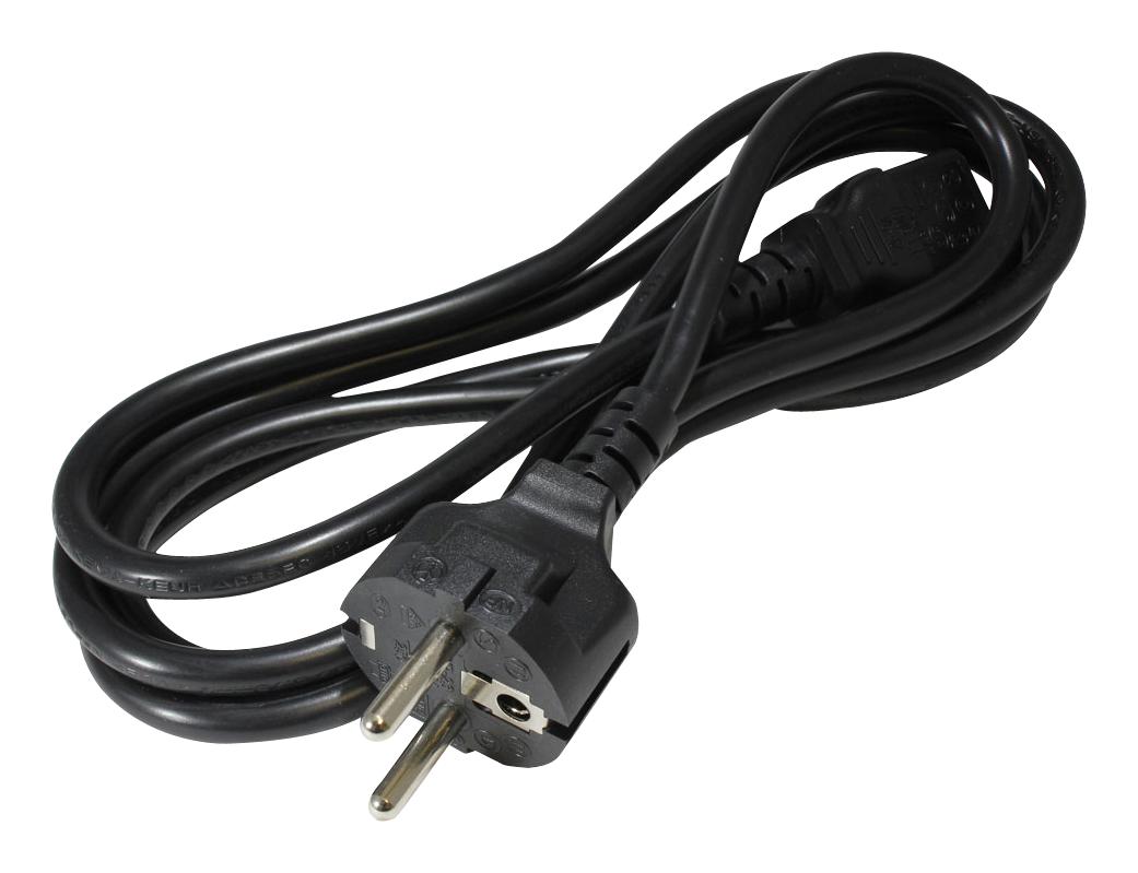 1581C6EU PWR CORD, CEE 7/7 PLUG-IEC C13, 1.83M HAMMOND