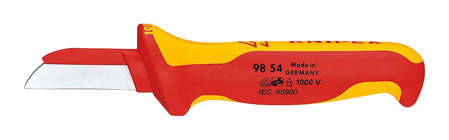 98 54 CABLE KNIFE, SCALPEL, 190MM, STEEL KNIPEX