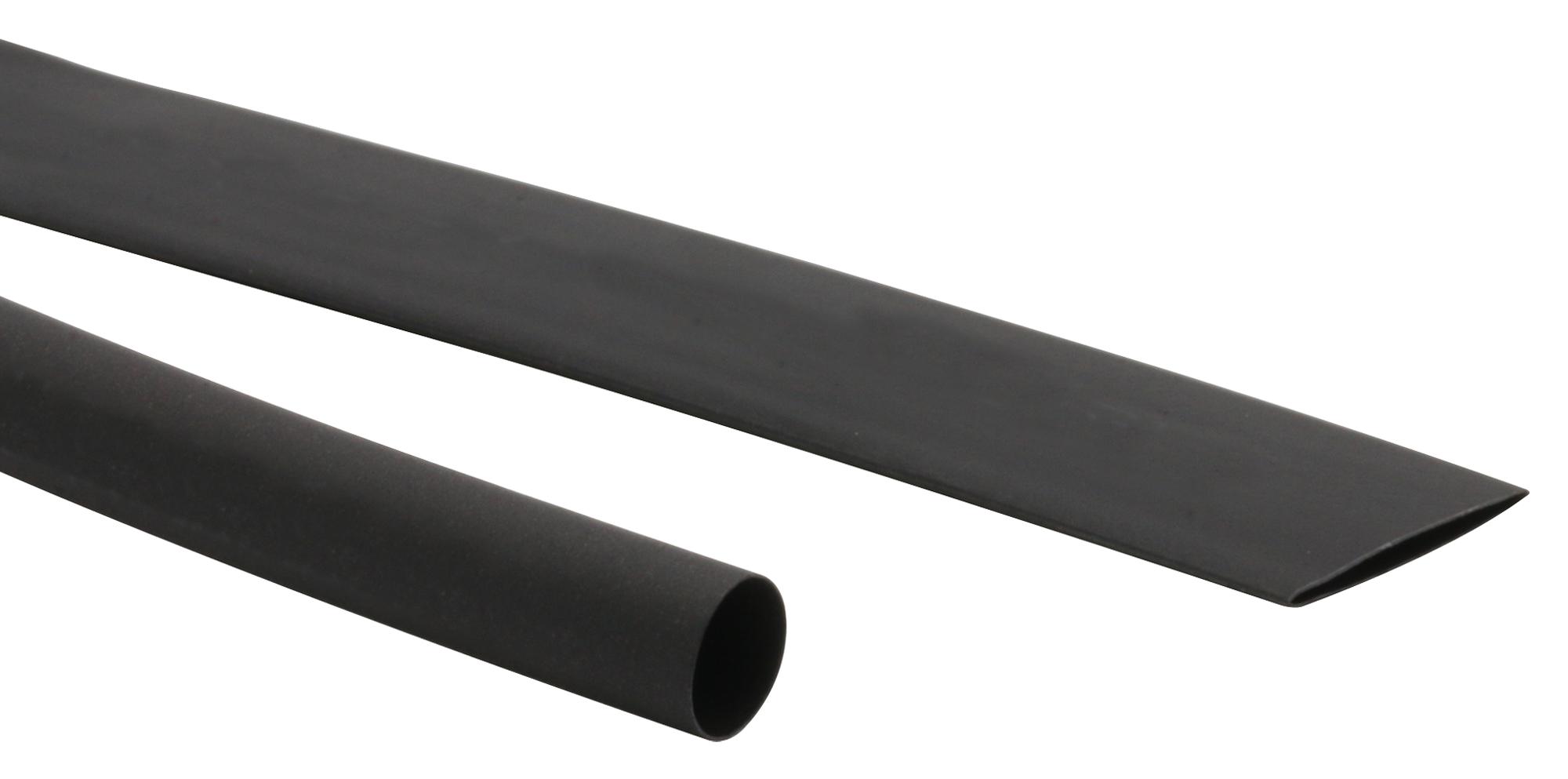 PP001877 HEAT-SHRINK TUBING, 2:1, 2.4MM, BLACK PRO POWER