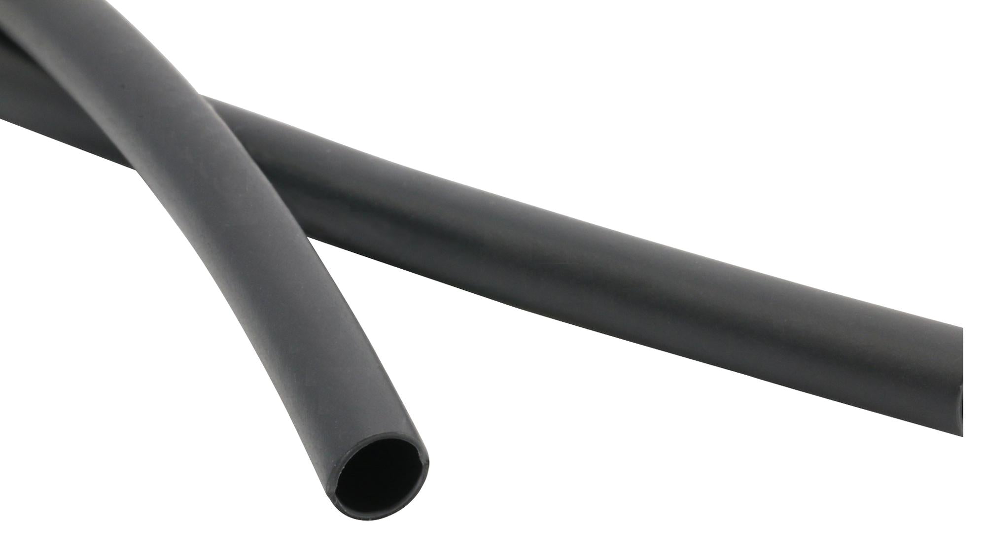 PP002009 HEAT SHRINK TUBING, 6.5MM, 1.5:1, BLACK PRO POWER