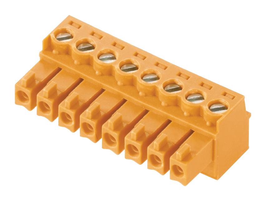 1940780000 TERMINAL BLOCK, PLUGGABLE, 7POS, 16AWG WEIDMULLER