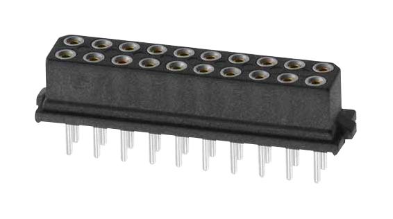 M80-8502042 CONNECTOR, RECEPTACLE, 20POS, 2ROW, 2MM HARWIN