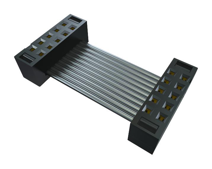 TCSD-05-D-24.00-01-F-N CABLE ASSY, 10P IDC RCPT-RCPT, 609.6MM SAMTEC