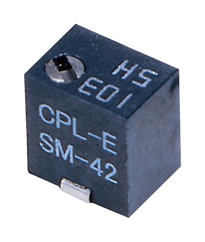 SM-42TW504 TRIMMER POT, CERMET, 500K, 11TURN, SMD NIDEC COPAL ELECTRONICS