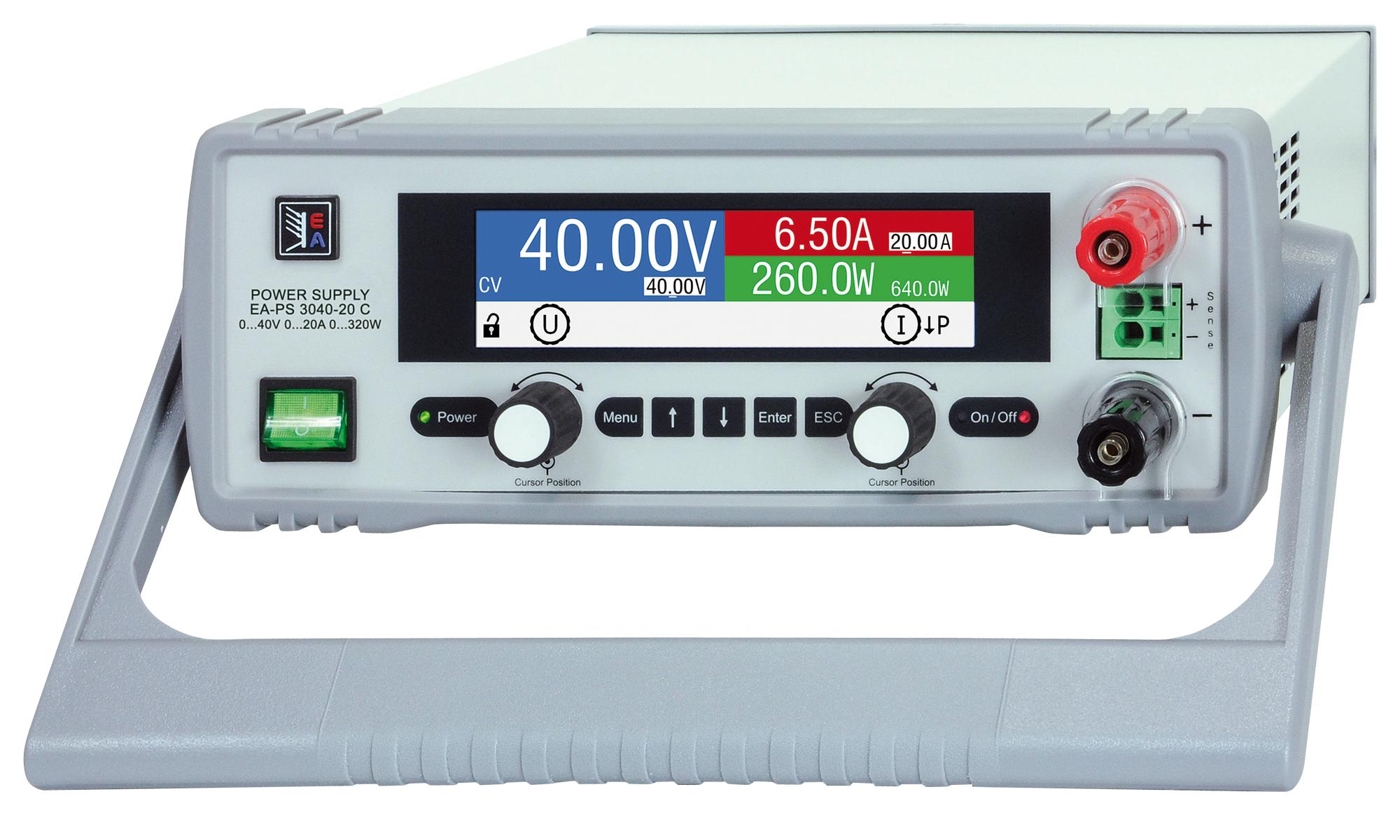 EA-PS 3040-20 C DC POWER SUPPLY, BENCH, PROG, 20A, 40V EA ELEKTRO-AUTOMATIK