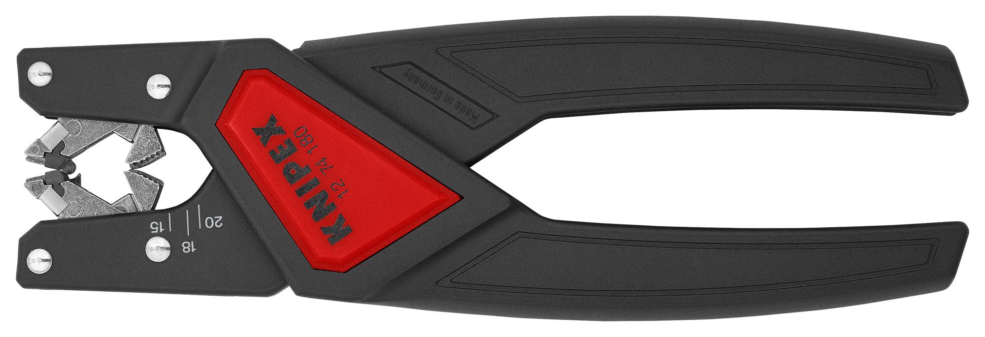 12 74 180 SB CABLE STRIPPER, 4.4MM2 TO 7.5MM2 KNIPEX