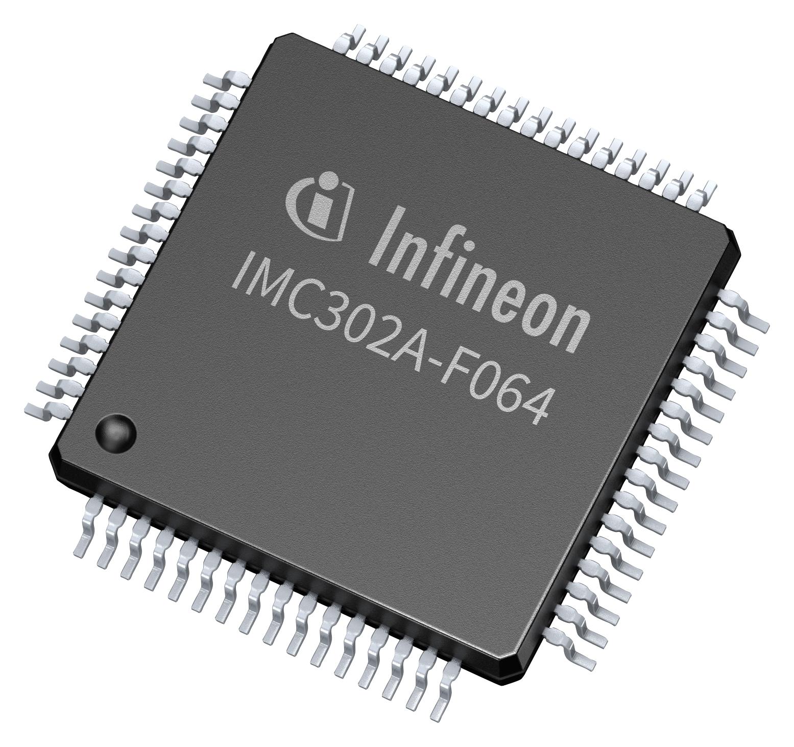 IMC102TF064XUMA1 MOTOR CONTROLLER, PMSM, LQFP-64 INFINEON