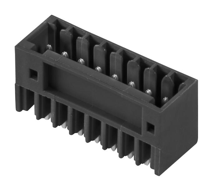 2439980000 TERMINAL BLOCK, HEADER, 9POS, TH WEIDMULLER