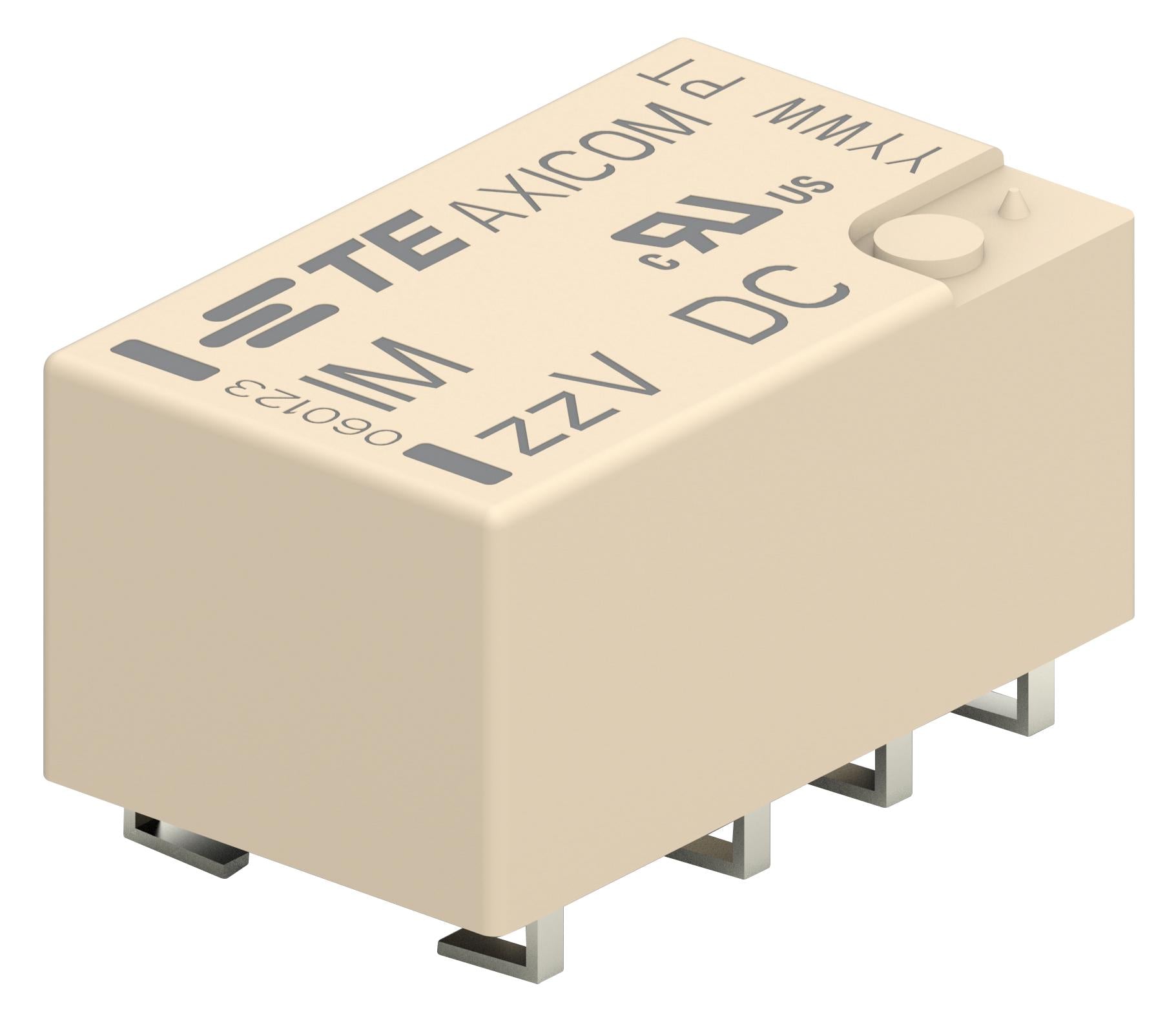 IM42JR SIGNAL RELAY, DPDT, 2A, 250VAC, SMD AXICOM - TE CONNECTIVITY