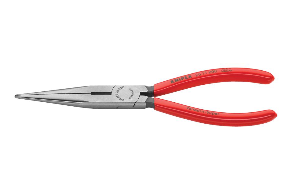 26 11 200 PLIER, SNIPE NOSE, 200MM KNIPEX