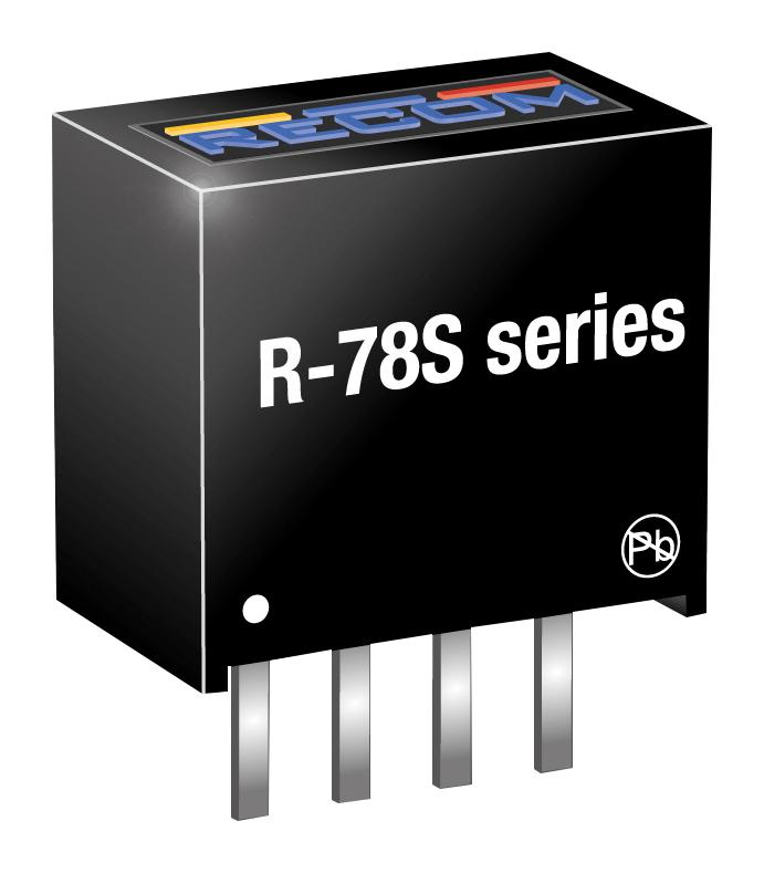 R-78S1.8-0.1 DC-DC CONVERTER, 1.8V, 0.1A RECOM POWER