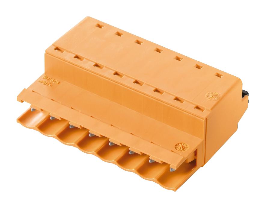 1335430000 TERMINAL BLOCK, PLUGGABLE, 12POS, 12AWG WEIDMULLER