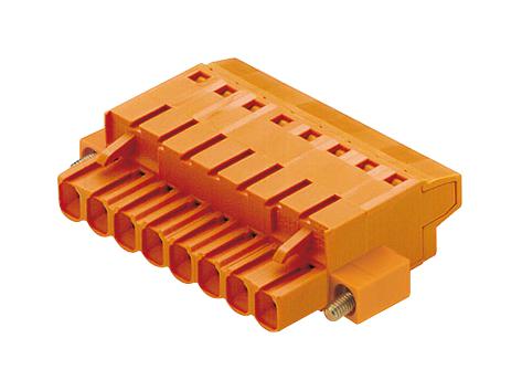 1844010000 TERMINAL BLOCK, PLUGGABLE, 4POS, 14AWG WEIDMULLER