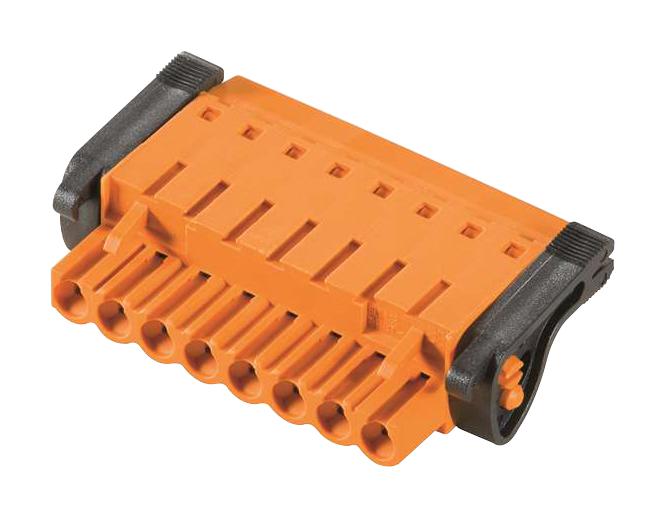 1890290000 TERMINAL BLOCK, PLUGGABLE, 9POS, 14AWG WEIDMULLER