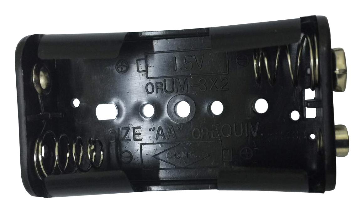 PE000009 BATTERY HOLDER, AA, PANEL MULTICOMP PRO