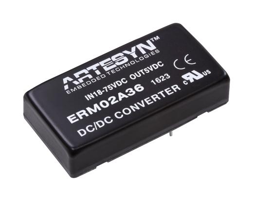 ERM02A110 DC-DC CONVERTER, 5V, 2A ARTESYN EMBEDDED TECHNOLOGIES