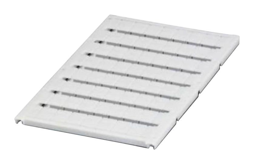 0818072 TERMINAL BLOCK MARKER, PA, WHITE PHOENIX CONTACT