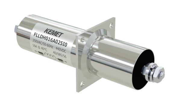 FLLDH100A025I0 FEED THROUGH FILTER, 1 PHASE, 100A, 440V KEMET