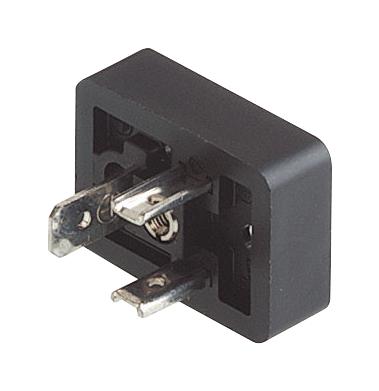 GSN 20 POWER CONNECTOR, PLUG, 2+PE, SOLDER HIRSCHMANN