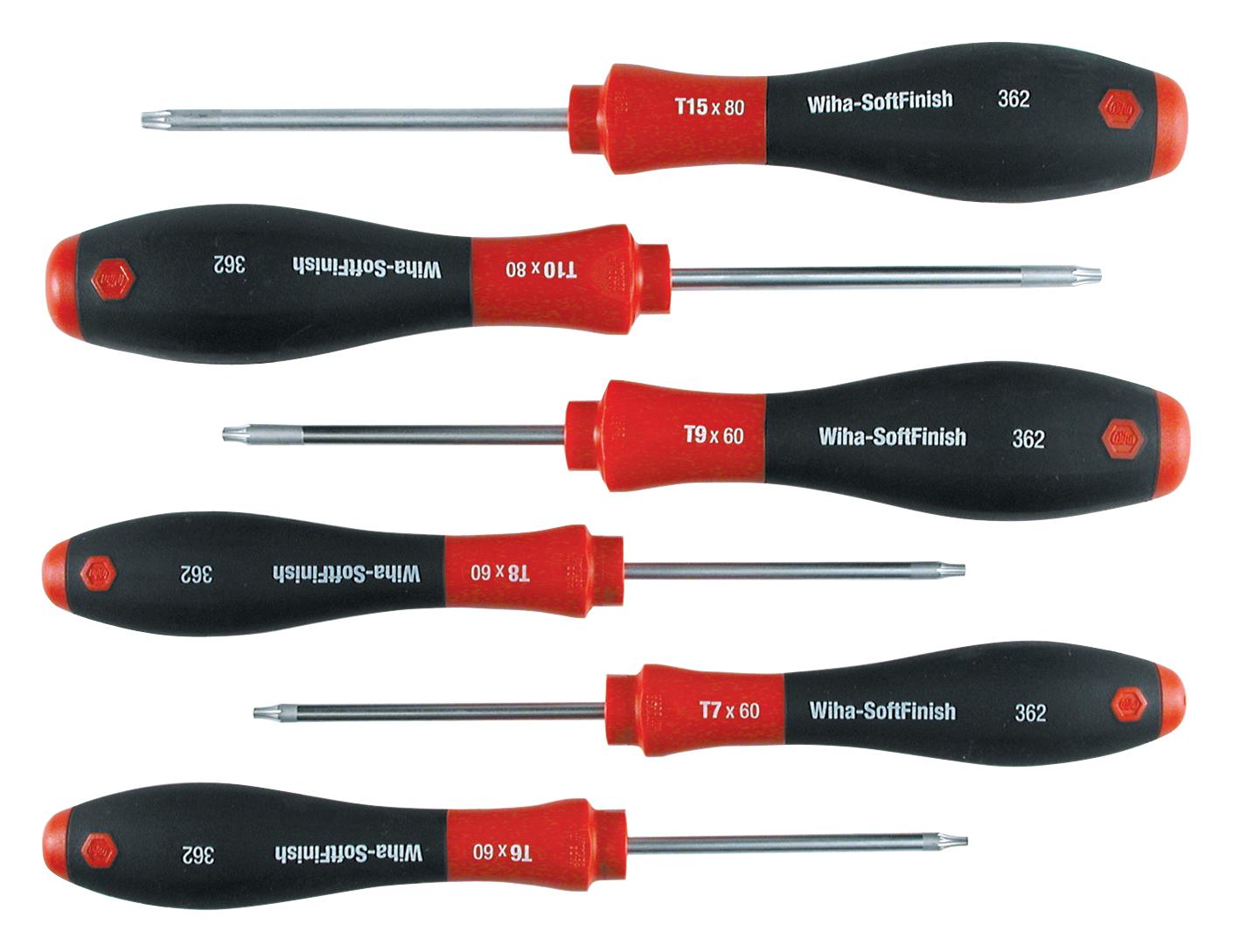 36291 TORX SCREWDRIVER SET, 6PC WIHA