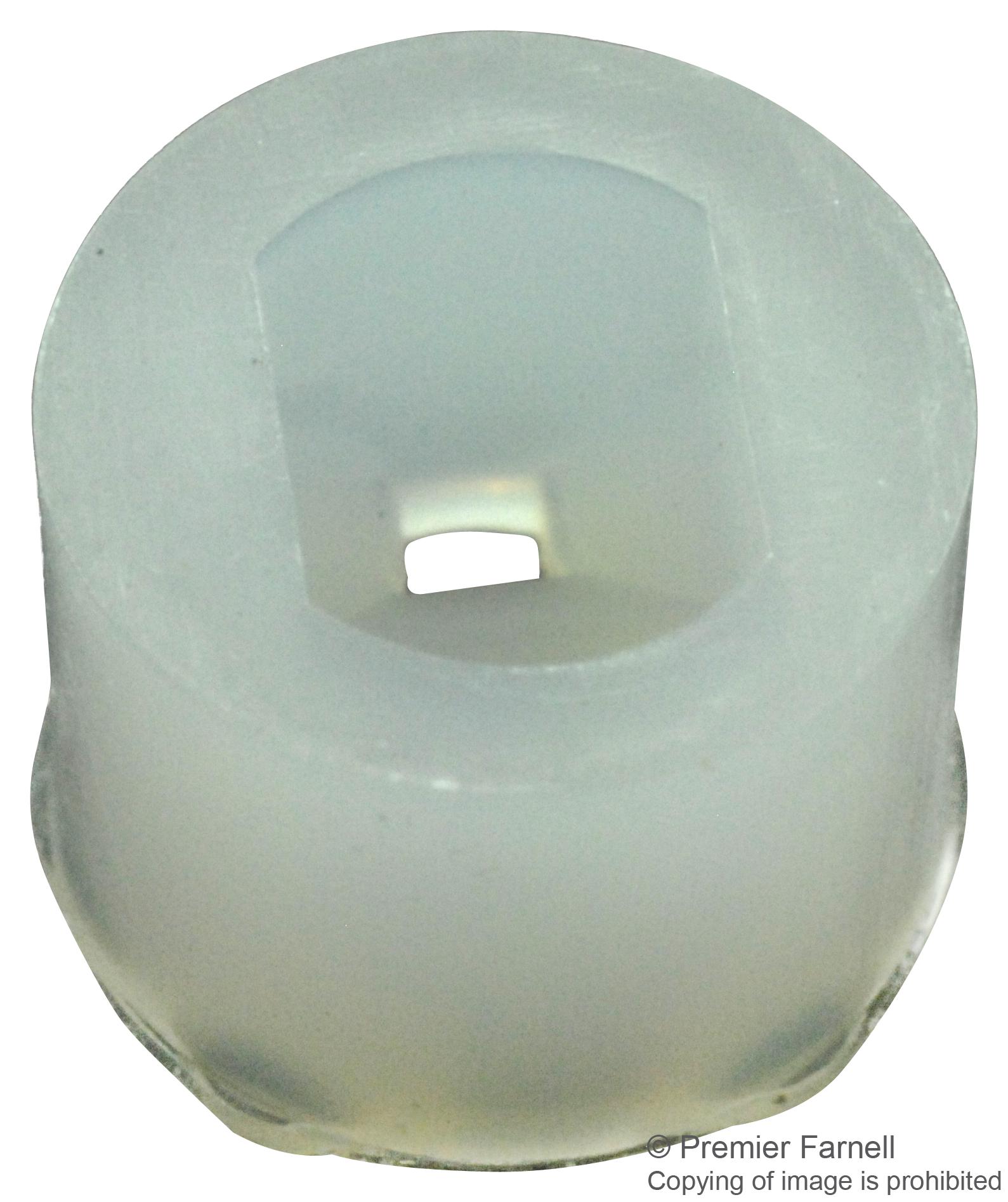 7354 SELF-ALIGNING LED SPACER, T-1, NYLON KEYSTONE
