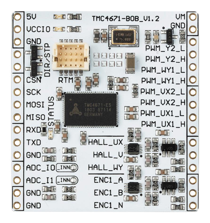 TMC4671-BOB BREAKOUT BOARD, H/W SERVO CONTROLLER TRINAMIC / ANALOG DEVICES