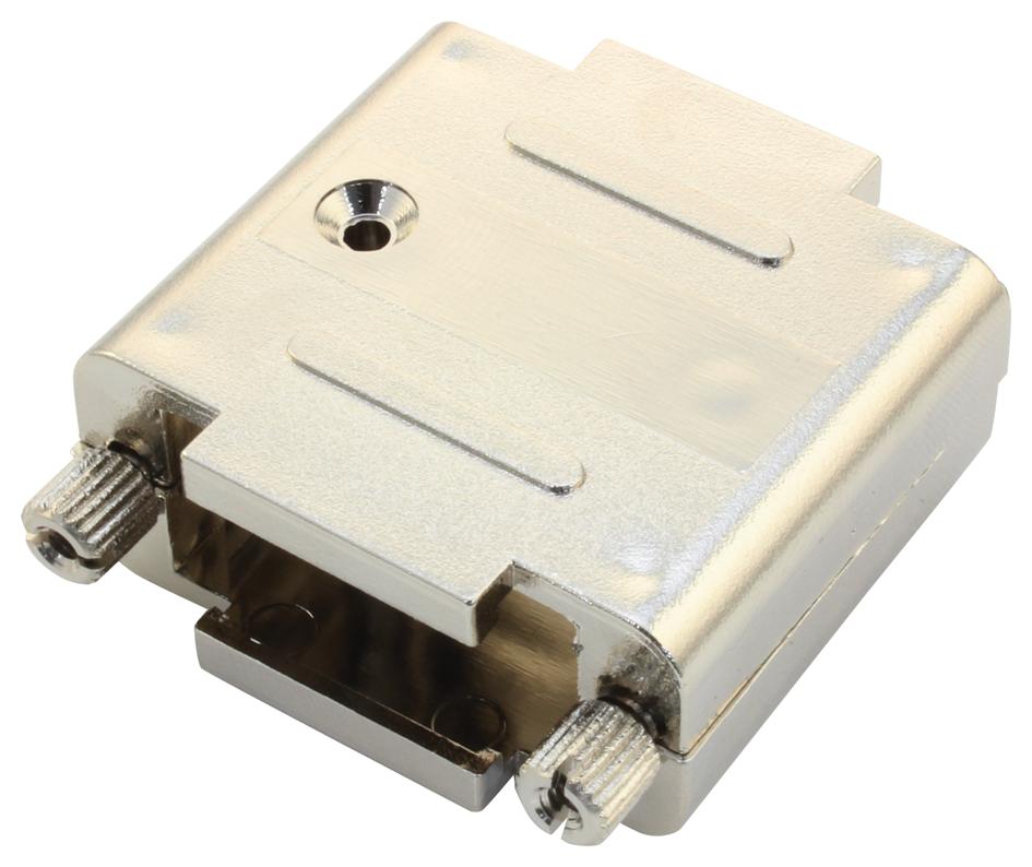 DAPMK-15-JSS-K D SUB BACKSHELL, 180DEG, SIZE DA, ABS OSSI