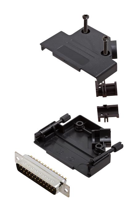 L17D45PK-P-25+L717SDB25P D SUB CONNECTOR, PLUG, 25POS, SOLDER AMPHENOL ICC