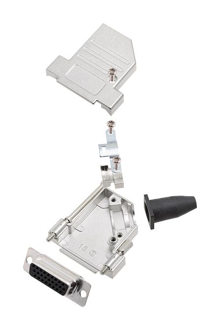 L17DTSL15-RG-LJS-S+L77HDA26S HD-D SUB CONNECTOR, RCPT, 26POS, SOLDER AMPHENOL ICC