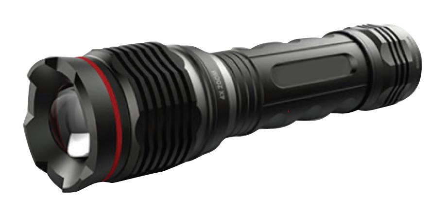 PE000053 FLASHLIGHT, CREE LED, 1400LM, 220M PRO ELEC