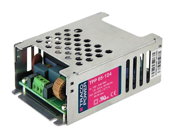 TPP65-115 POWER SUPPLY, AC-DC, 15V, 4.34A TRACO POWER