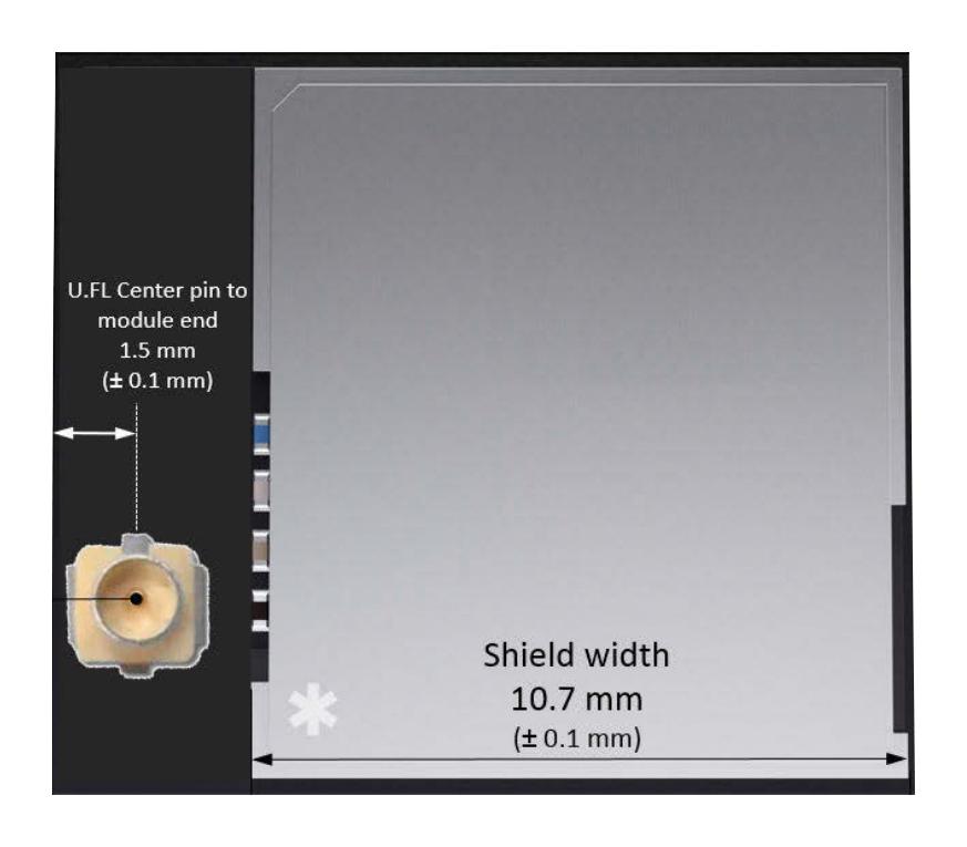 MGM111E256V2 TRANSMITTER MODULE, 2.4835GHZ, 3.8V SILICON LABS