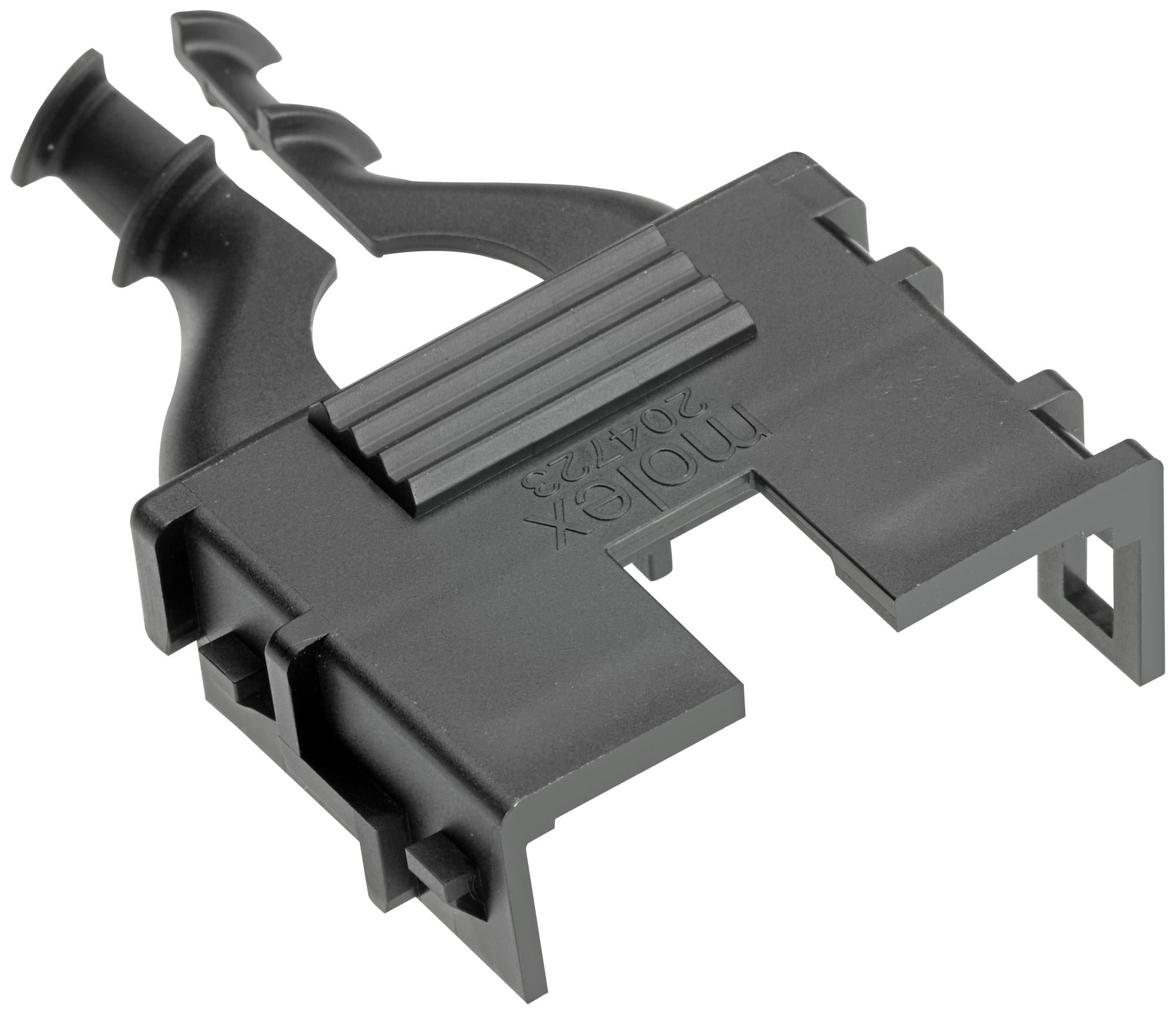 204723-0006 BACKSHELL, HERMAPHRODITIC, 6POS, NYLON MOLEX