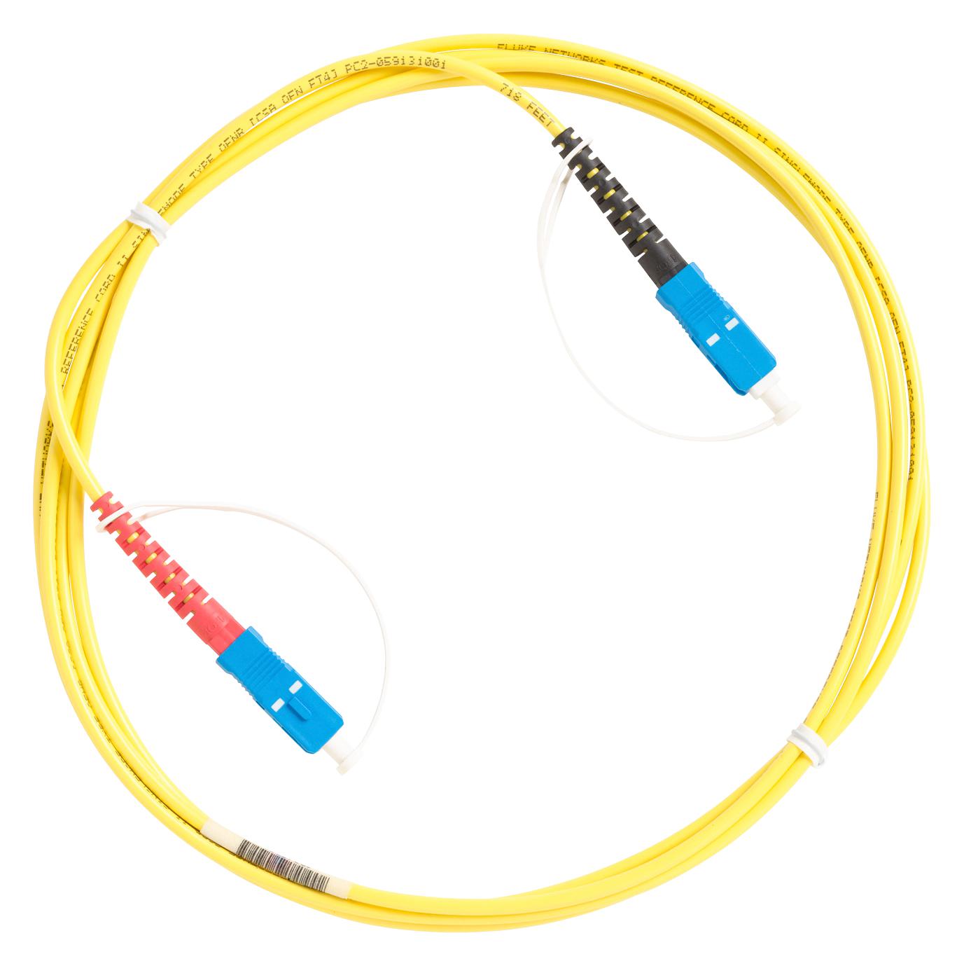 SRC-9-SCSC SINGLEMODE TEST REFERENCE CORD, SCSC FLUKE NETWORKS