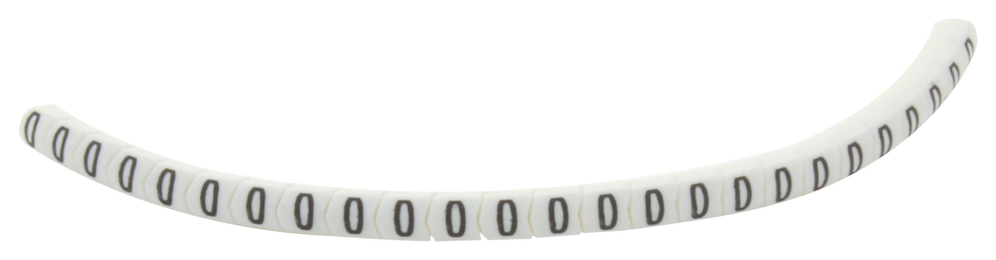 901-11065 CABLE MARKER, PRE PRINTED, PVC, WHITE HELLERMANNTYTON