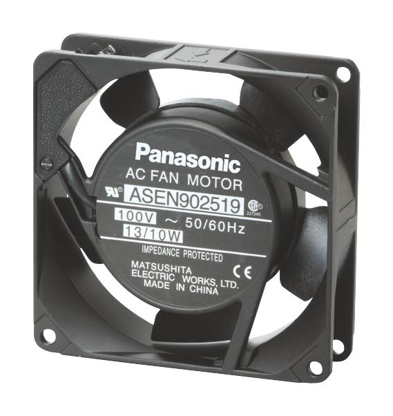 ASEN902529 AXIAL FAN, 92MM, 115VAC, 28.3CFM, 34DBA PANASONIC