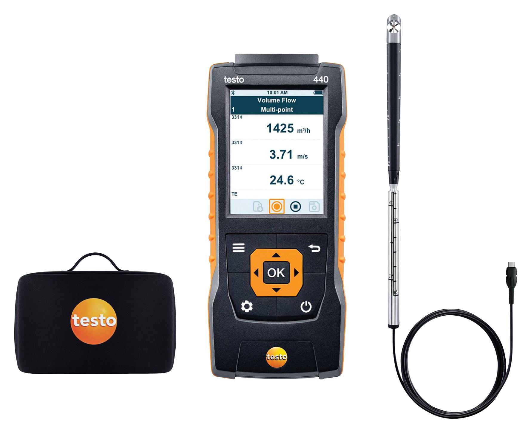 0563 4401 16 MM VANE KIT, 0.6M/S TO 60M/S TESTO