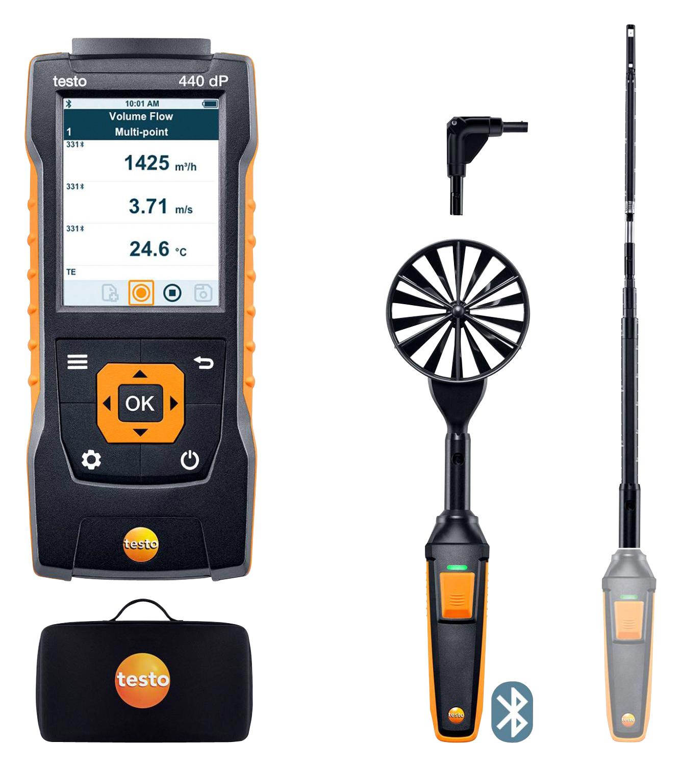 0563 4409 AIR FLOW COMBO KIT 1 WITH BT TESTO