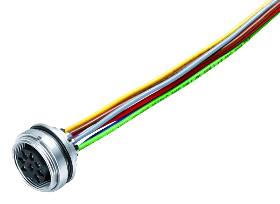 09-0116-782-05 CIRCULAR CONNECTOR, RCPT, 5POS, PANEL BINDER