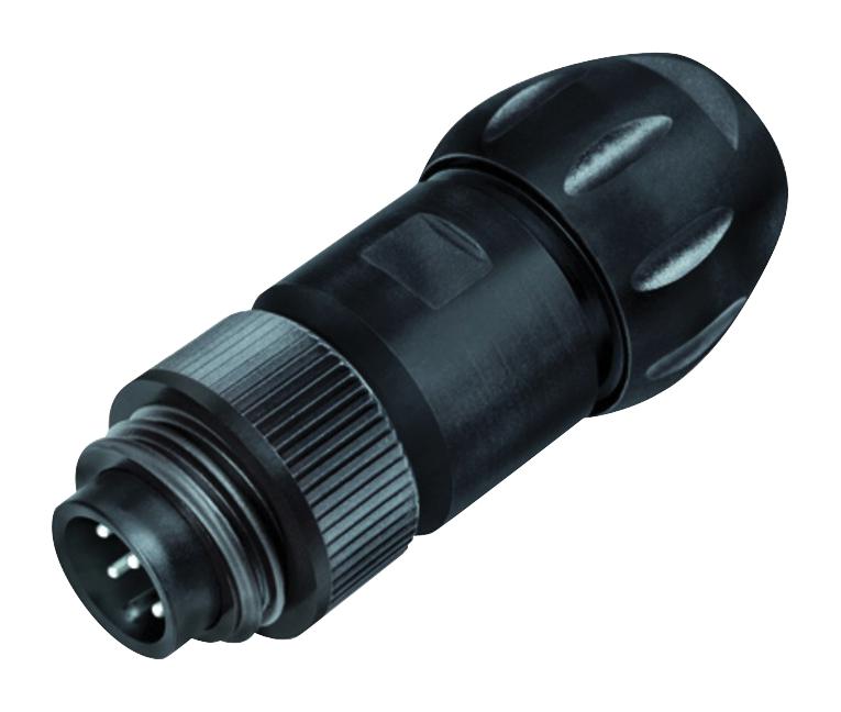 99-4201-300-07 CIRCULAR CONNECTOR, PLUG, 6+PE, CABLE BINDER