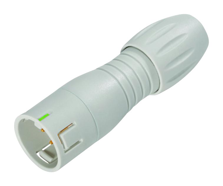 99-9125-400-08 CIRCULAR CONNECTOR, PLUG, 8POS, CABLE BINDER