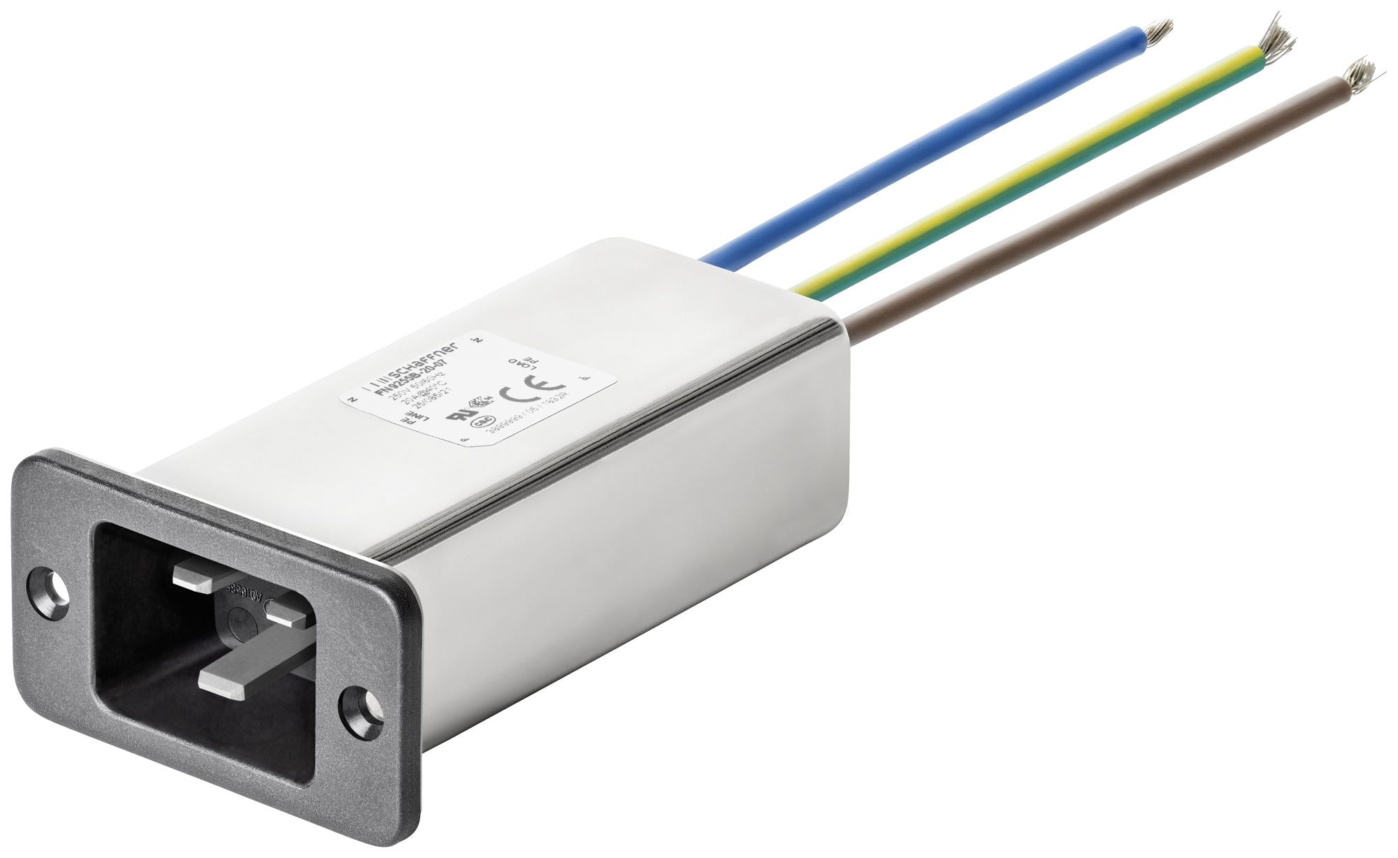 FN9255-16-07 POWER LINE FILTER, 300UH, 16A SCHAFFNER