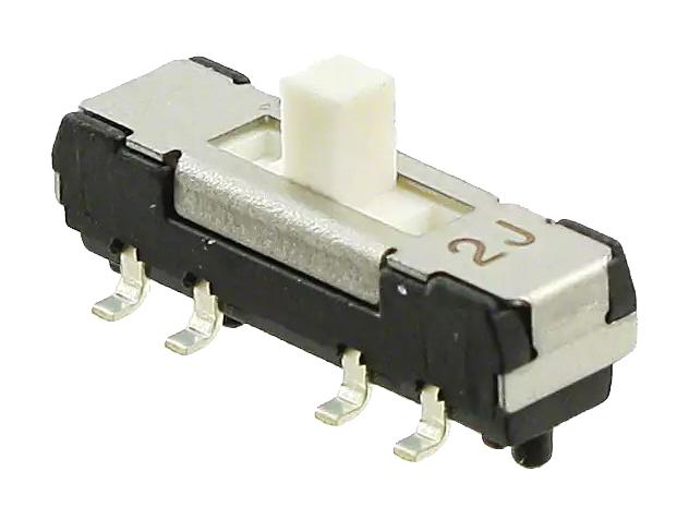 CL-SB-23B-02T SLIDE SWITCH, DP3T, 0.2A, 12VDC, SMD NIDEC COPAL ELECTRONICS