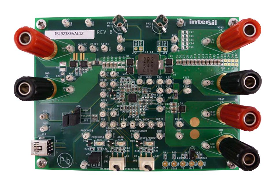 ISL9238EVAL1Z EVAL BOARD, BUCK-BOOST NVDC BATT CHARGER RENESAS